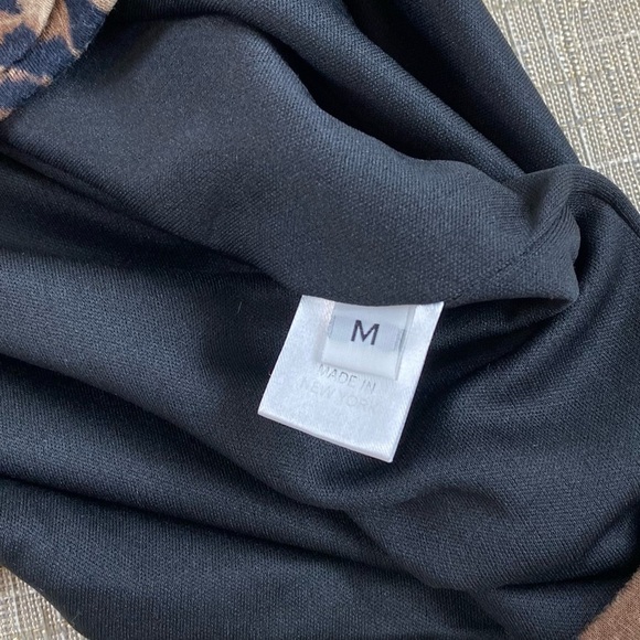 TORN By Ronny Kobo Leopard Cheetah Print Layered Mini Skirt Sz M - Picture 6 of 10